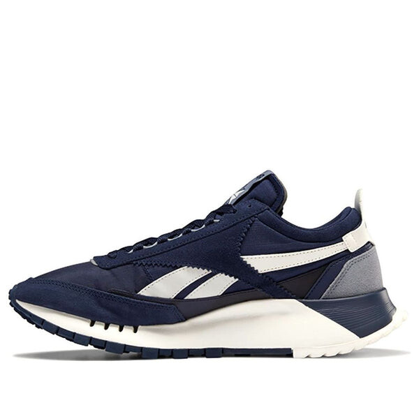 

Кроссовки classic leather legacy 'vector navy' Reebok, синий