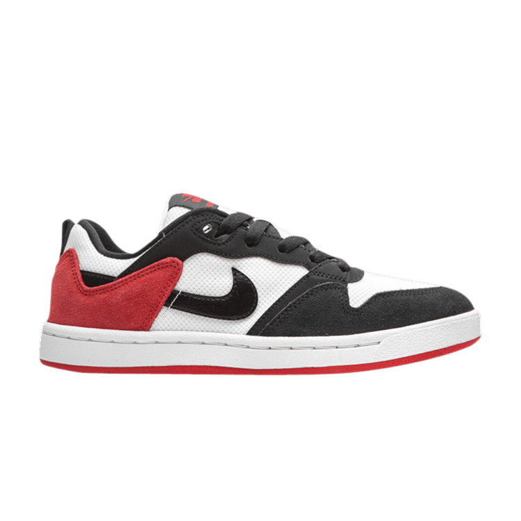 

Кроссовки Alleyoop SB GS 'University Red', белый