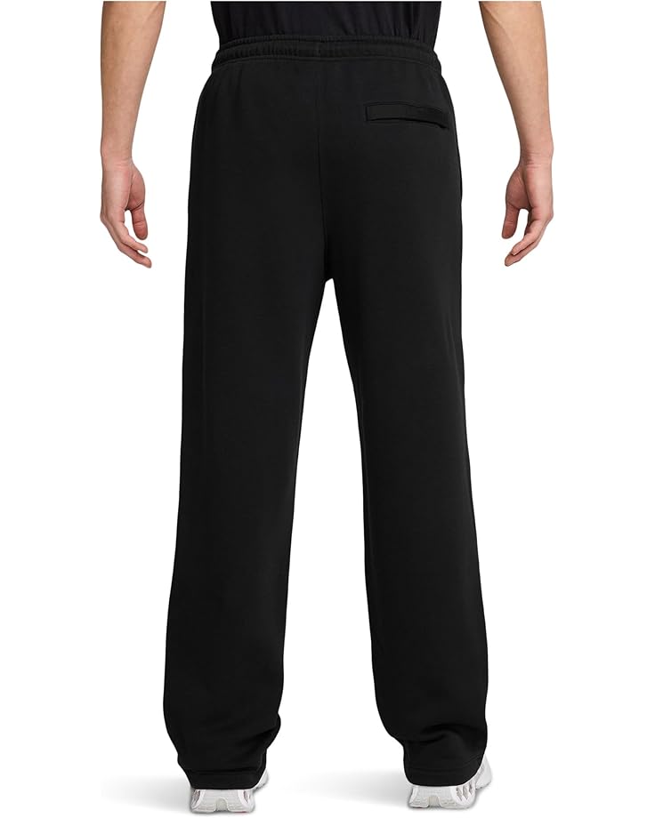 Брюки Nike Sportswear Club Fleece Bungee Pants, цвет Black/Black/White — фото 2