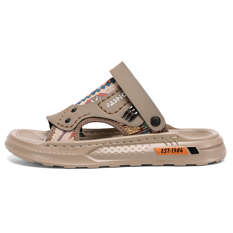 

Shiozawa Пляжные сандалии мужские черные, хаки, цвет Khaki