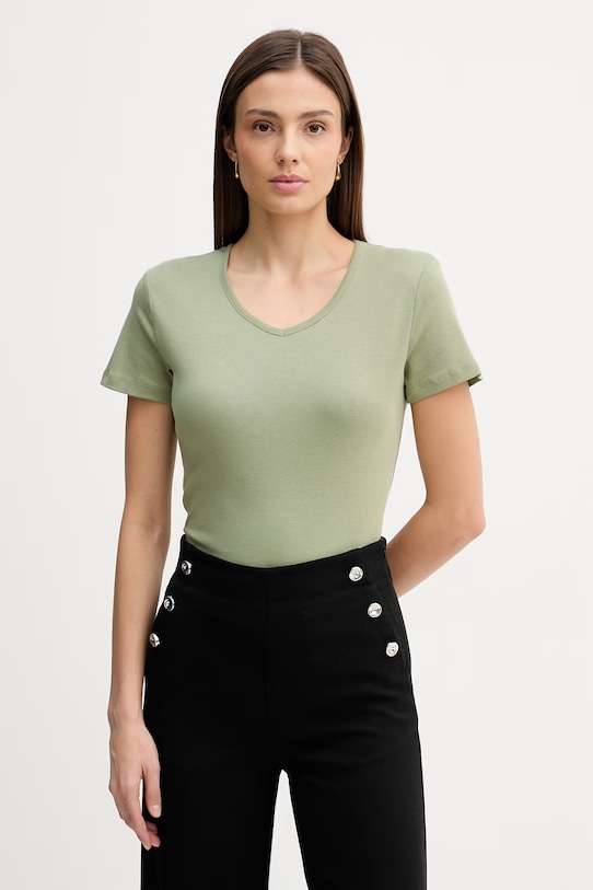 

Хлопковая футболка United Colors of Benetton, зеленый