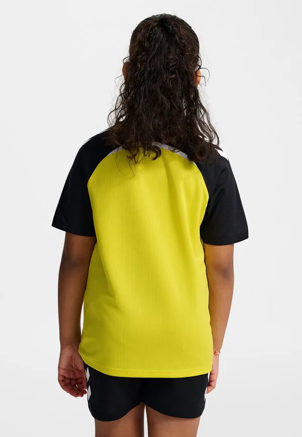 Спортивная футболка Hummel, Blazing Yellow Black — фото 3