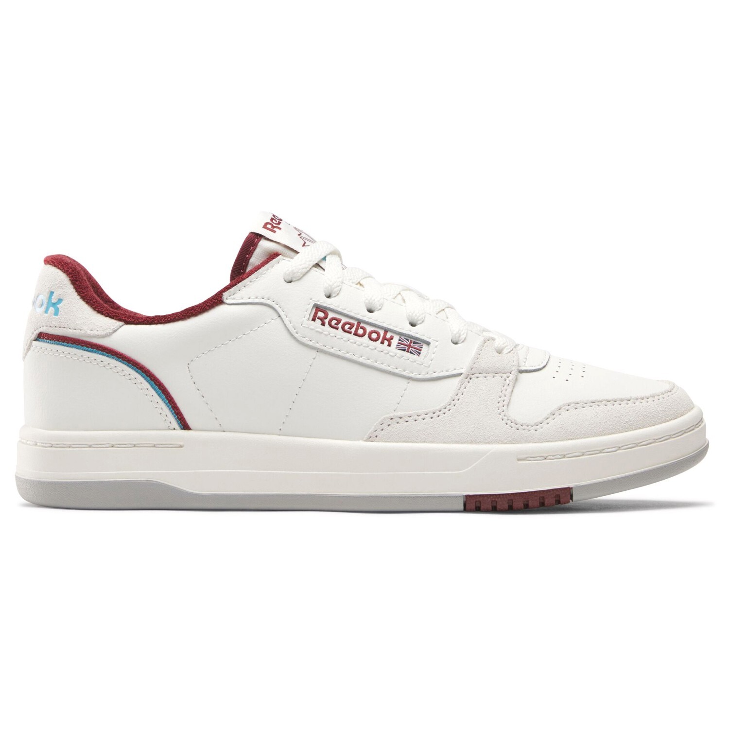 

Кроссовки Reebok Phase Court, цвет Chalk/Vintage Chalk/Rich Maroon, Серый, Кроссовки Reebok Phase Court, цвет Chalk/Vintage Chalk/Rich Maroon