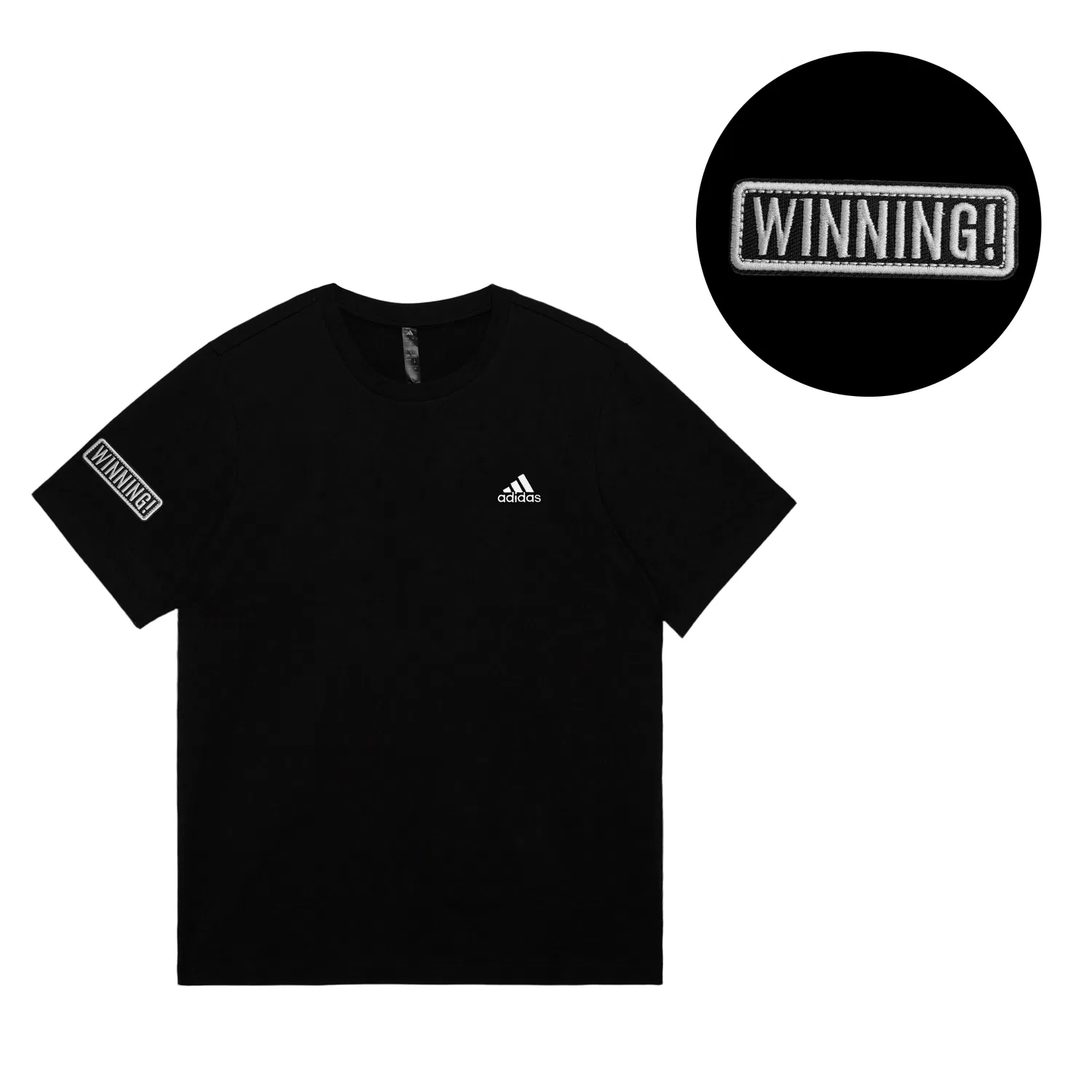 Футболка Adidas MUST HAVES Regular Fit Black — фото 3
