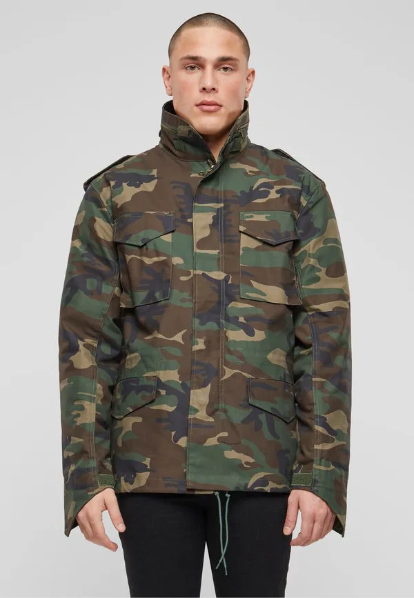 Зимняя куртка mfield Brandit, Dark Green Melange