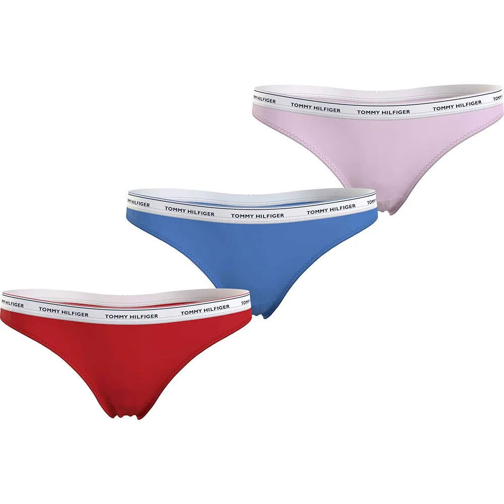 

Стринги Tommy Hilfiger UW0UW04894 Premium Essentials 3 units, разноцветный