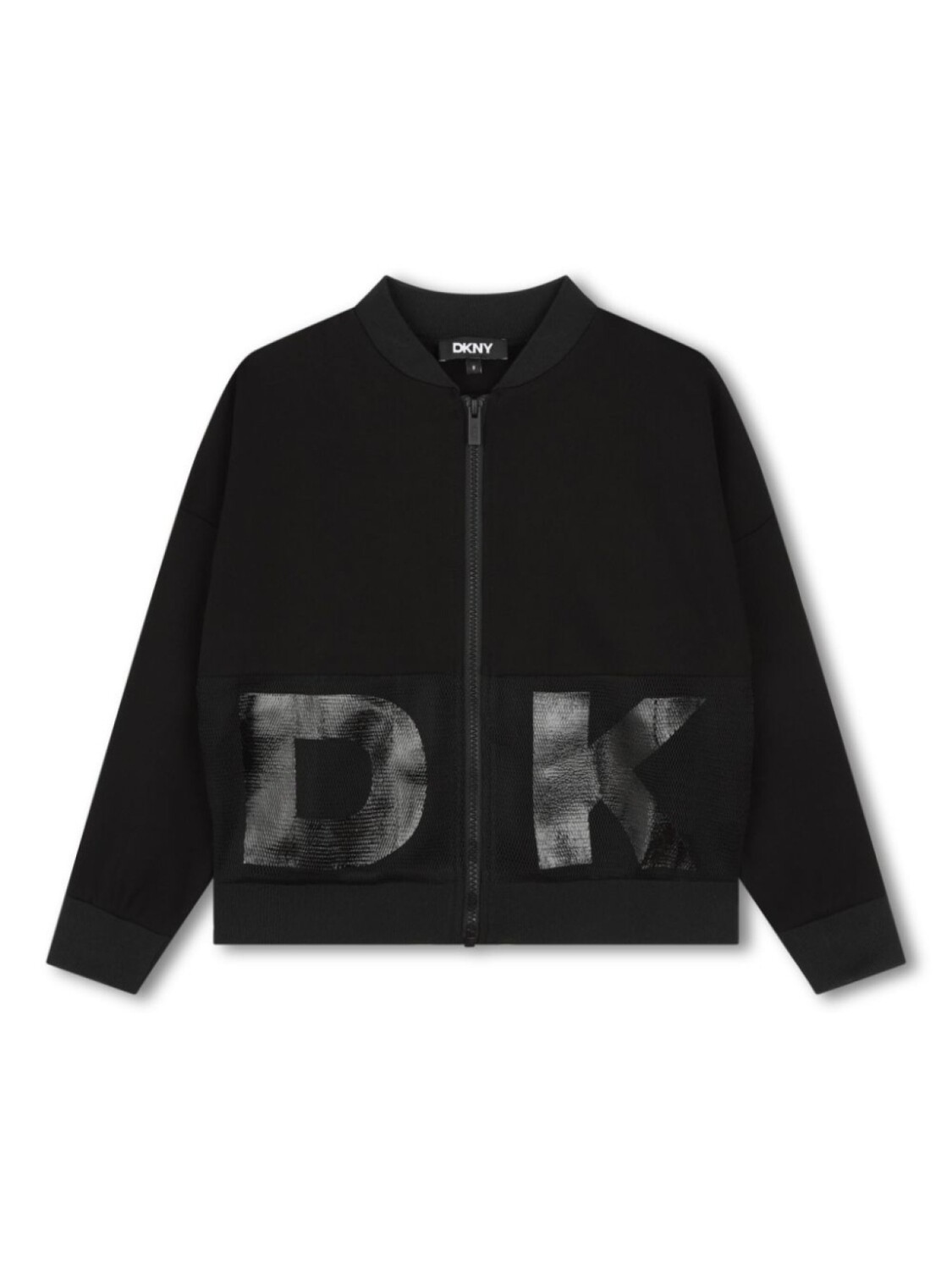 

Dkny Kids бомбер с логотипом, черный