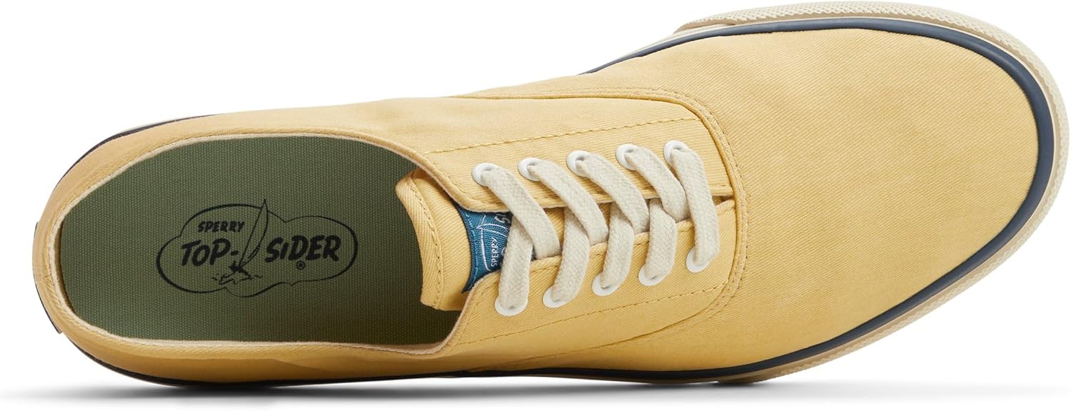 Мужские классические кеды Sperry CVO, желтый — фото 4