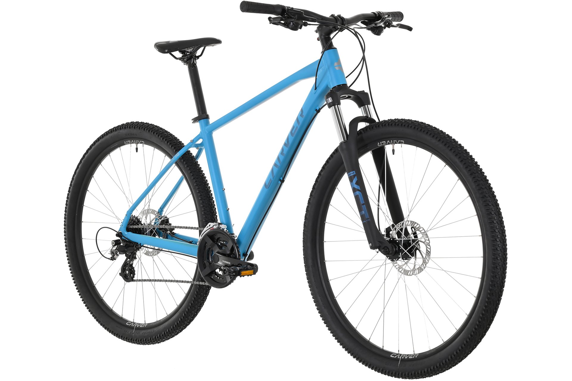 Горный велосипед Carver Strict 110 W - 27,5 дюймов - Diamant - 2024, цвет Türkis|turquoise/turquoise/silver — фото 2