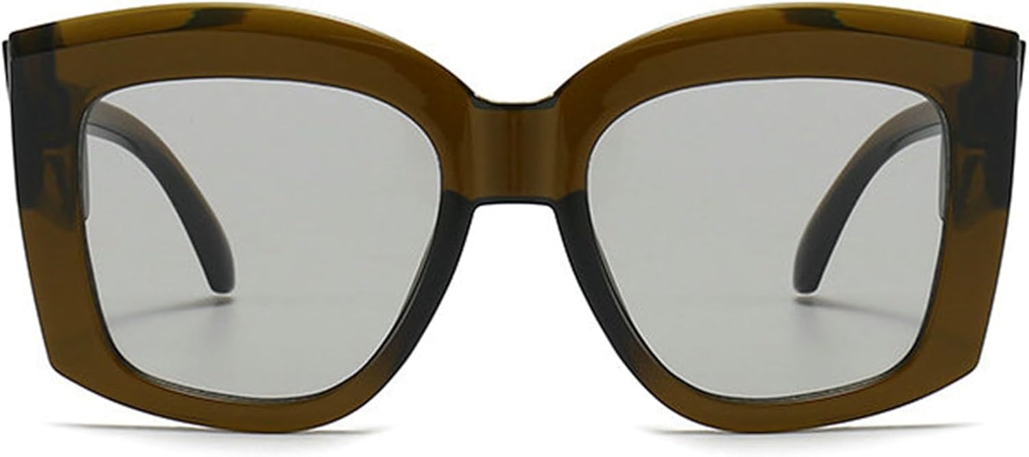 

Солнцезащитные очки Willochra Retro Oversize «кошачий глаз» для женщин и мужчин, винтажные квадратные солнцезащитные очки с градиентным переходом для активного отдыха, сексуальные женские очки UV400, C4