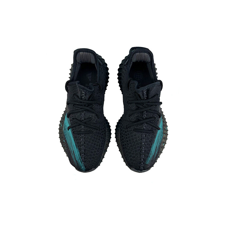 Кроссовки adidas originals Yeezy Boost 350 V2 Lifestyle Shoes Unisex Low-top Cyan/black, черный — фото 3