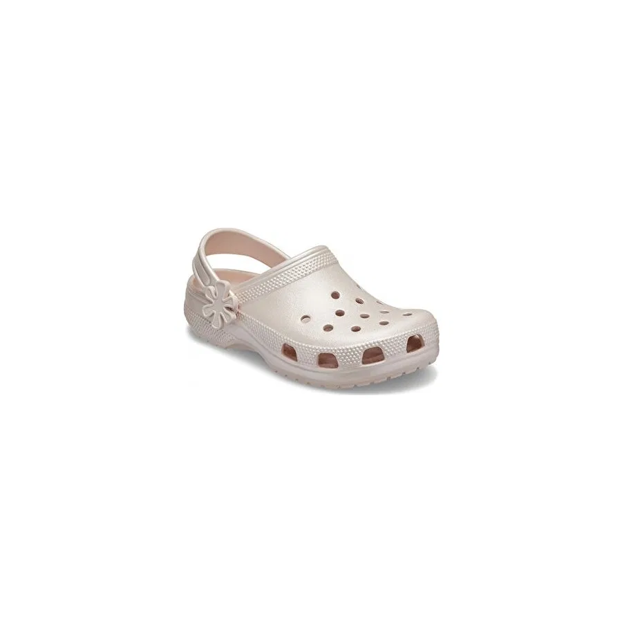 Детские спортивные сланцы Classic Pearl Shine Clog T Crocs, Серый — фото 4