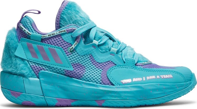 

Кроссовки Adidas Monsters Inc. x Dame 7 EXTPLY Big Kid 'Sulley', синий