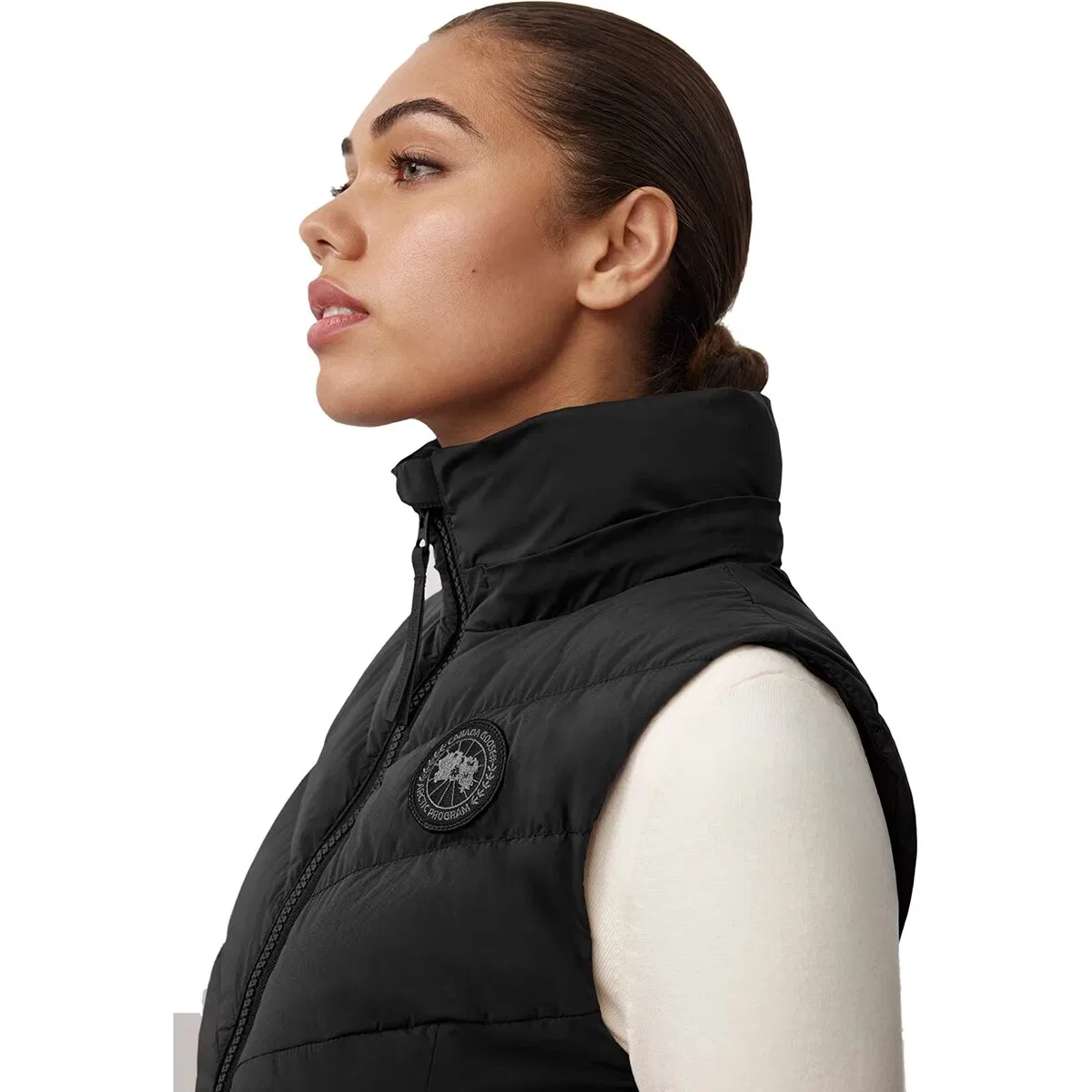 Женский жилет с двухсторонней растяжимостью Clair Canada Goose, черный — фото 3