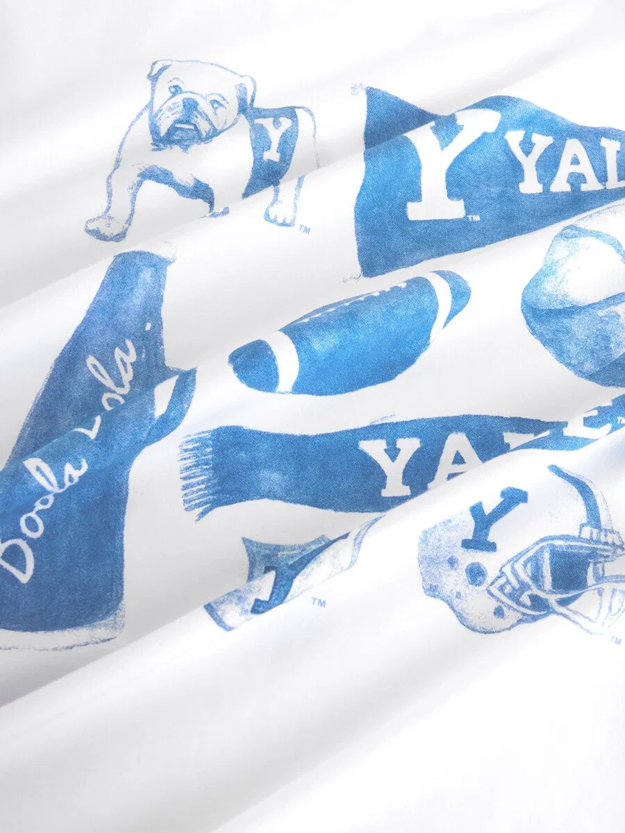 Футболка Next 'Yale' белого цвета — фото 3