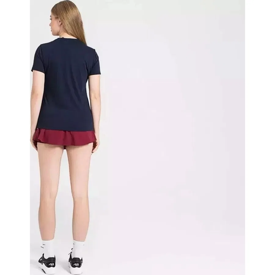 Футболка женская с длинным рукавом Dri-Fit Park Nike, Темно-синий — фото 3