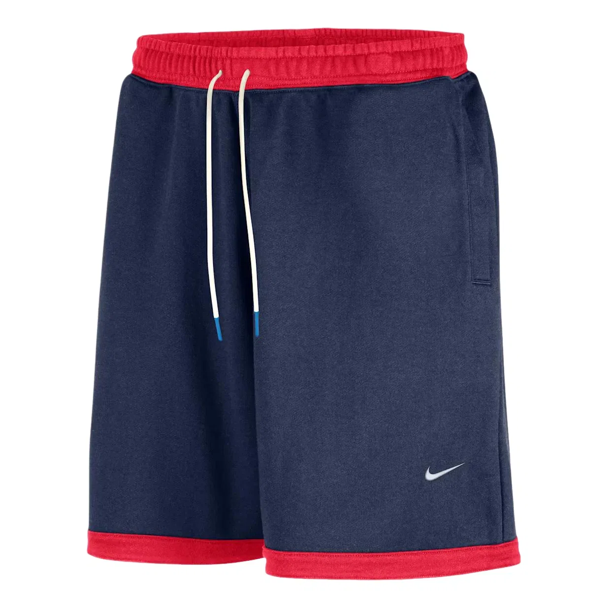 Мужские шорты из флиса Nike WNBA Legends Midnight Navy Action Red Sail, темно-синий