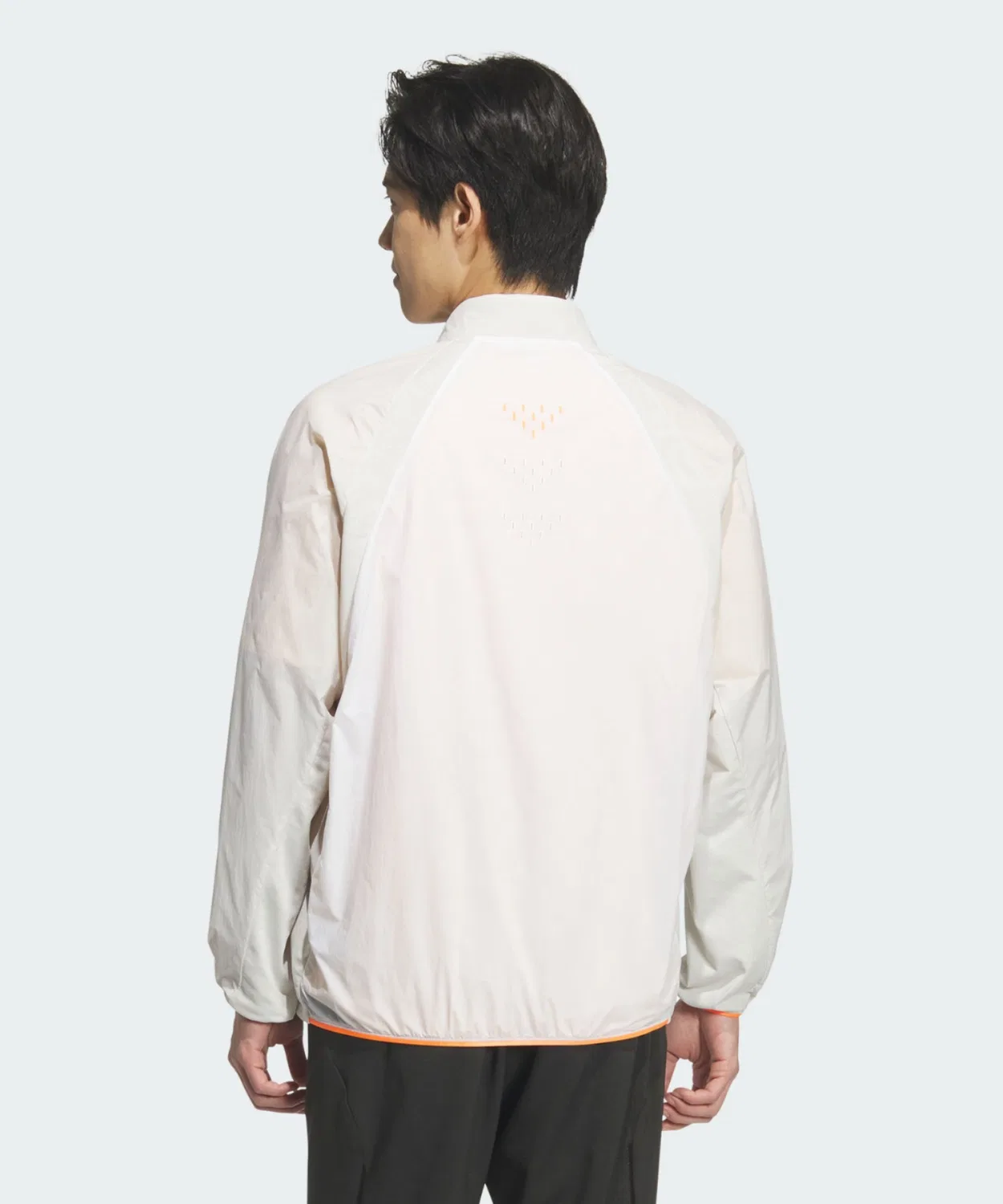 Мужская куртка-блузон с принтом Ultimate365 Tour Full Zip Adidas, Белый — фото 2