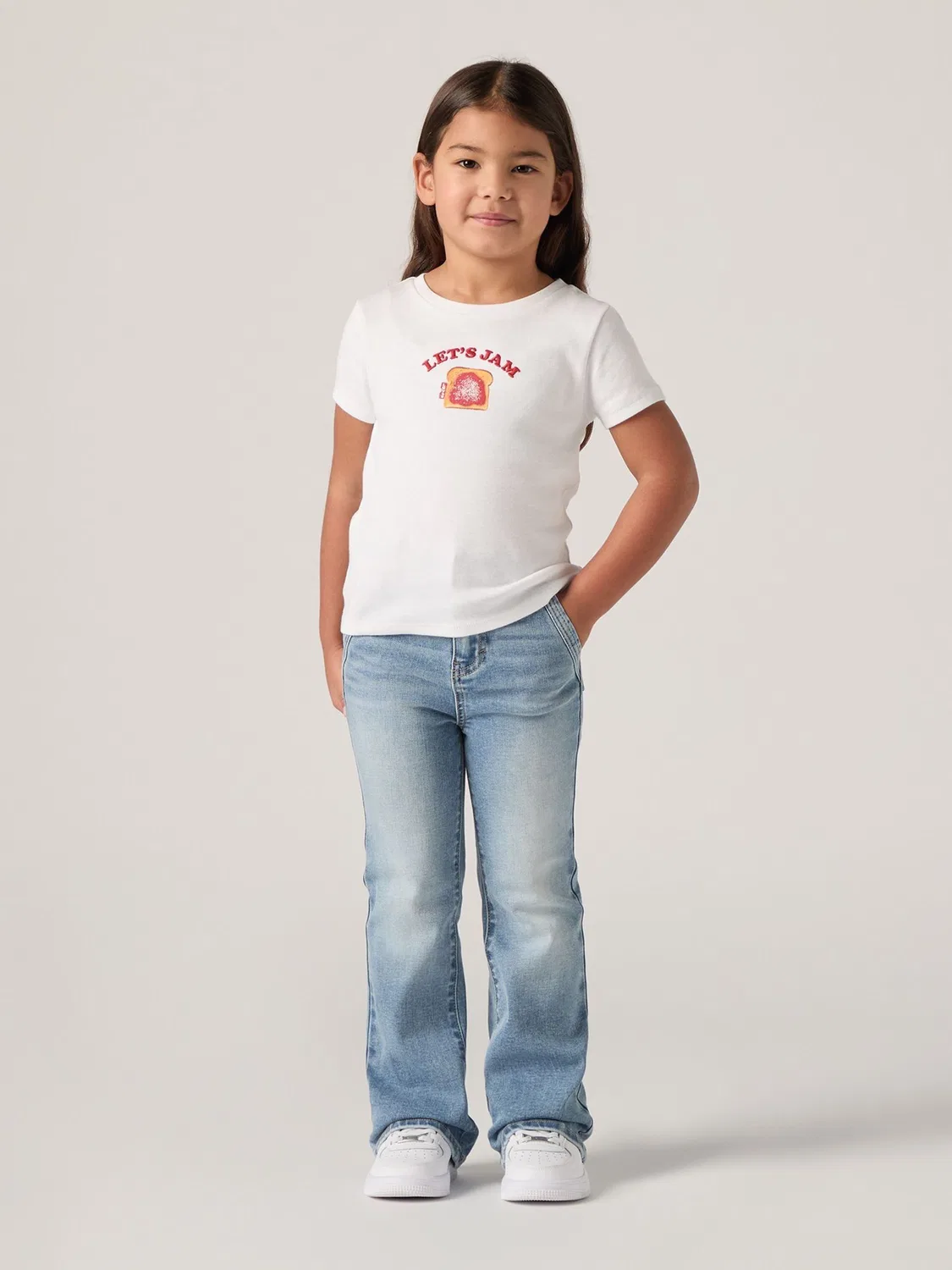 Джинсы High Rise Flare Pocket Detail Levi's, синие