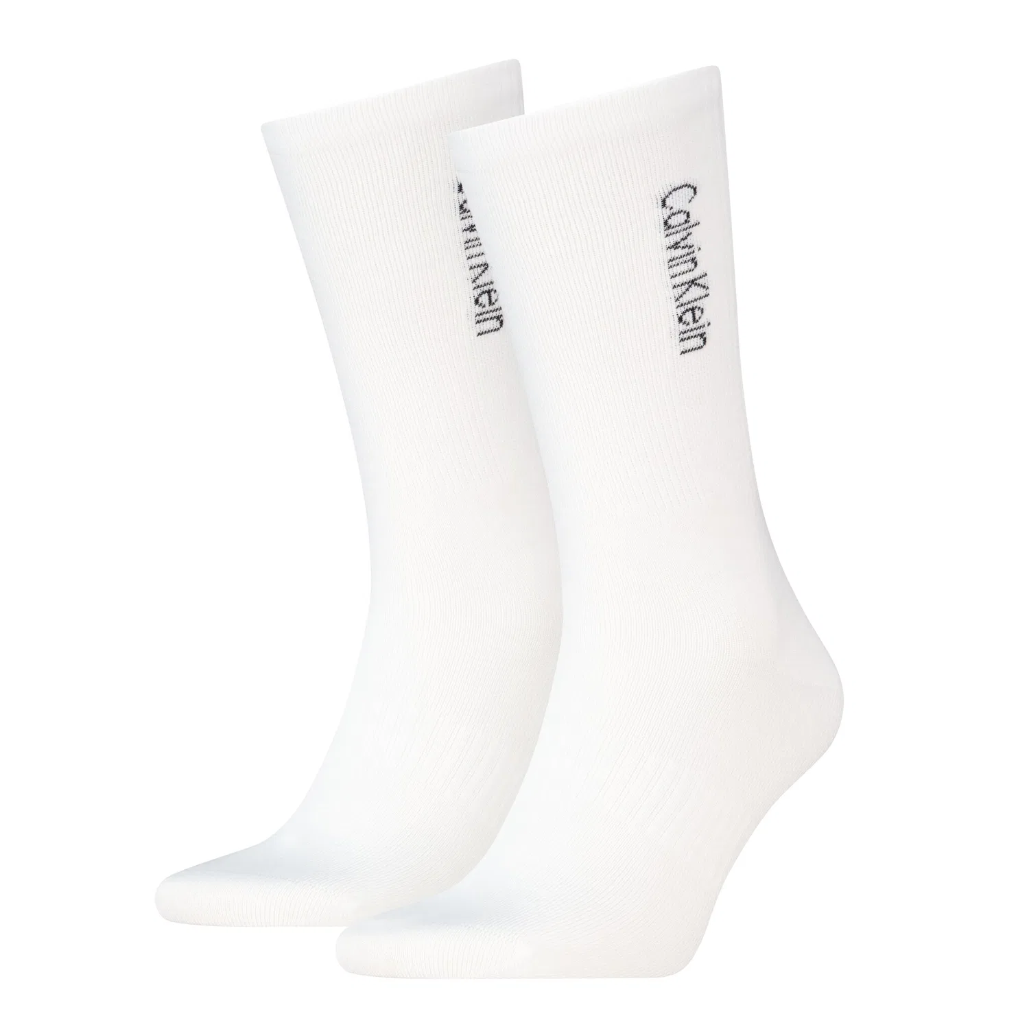 Мужские спортивные носки с усиленной пяткой и мыском Calvin Klein, White