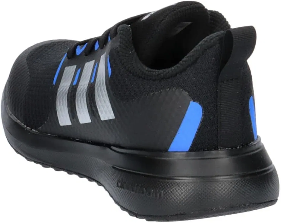 Детские спортивные кроссовки для мальчиков adidas, Core Black Silver Met Bright Royal — фото 4