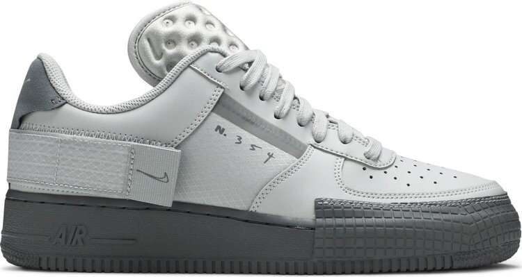 

Кроссовки Nike Air Force 1 Type 'Grey Fog', серый