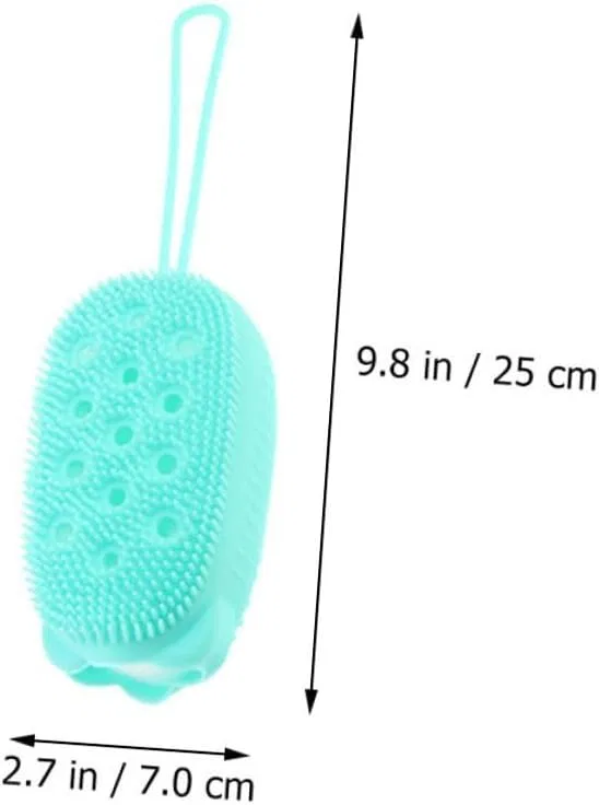 Щетка для тела Silicone Body Brush, TOPBATHY, 4 шт, Sortierte Farbe — фото 2