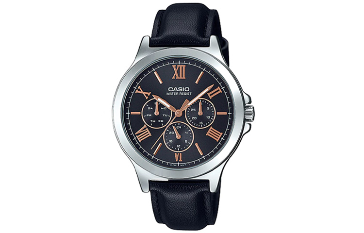 

Мужские часы Standard Series черные MTP-V300L-1A2 CASIO