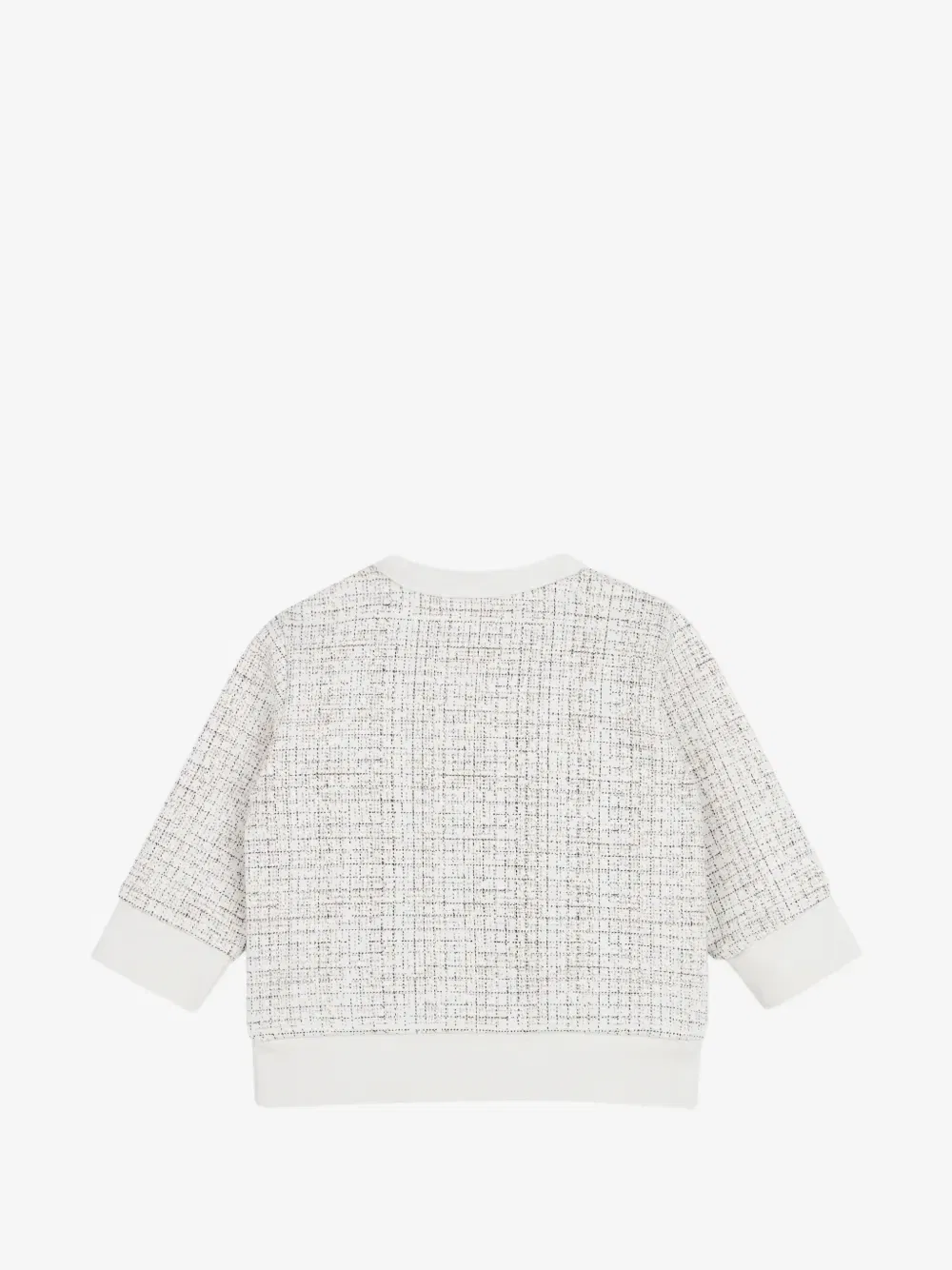 Твидовый свитер с логотипом Boss Kidswear, бежевый — фото 2
