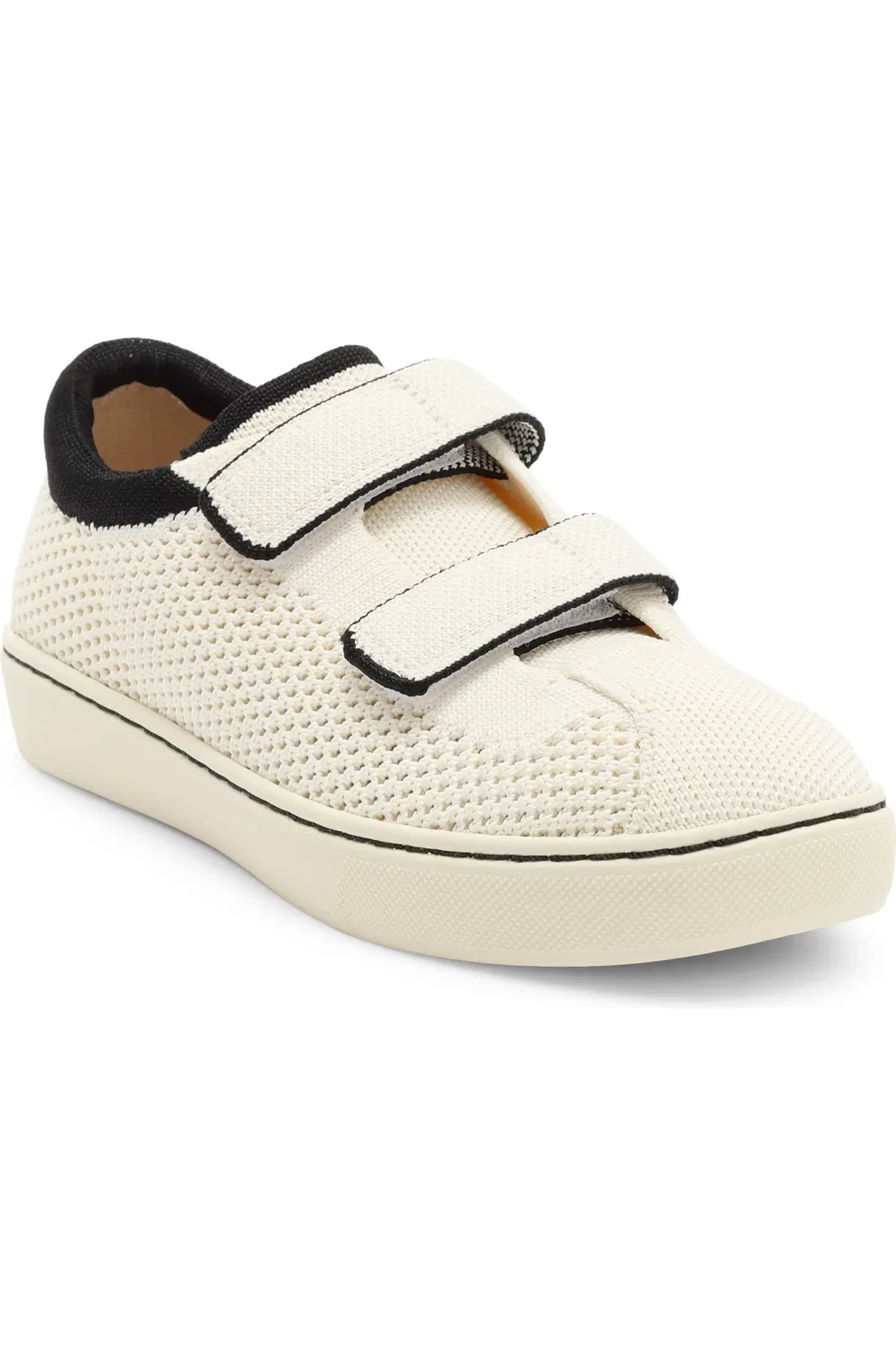 Кроссовки детские из переработанного пластика The Kids Strap Sneaker Rothy's, Chess Open-Knit