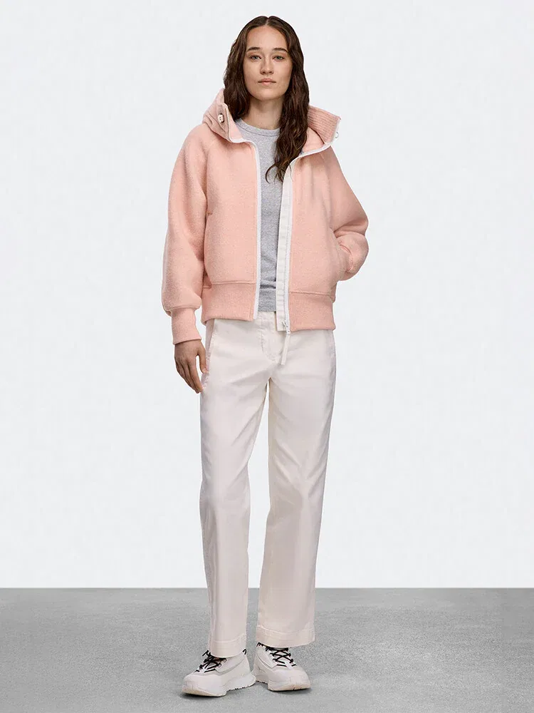 Женская куртка-бомбер из флиса Chiliwack CANADA GOOSE, Melange Pink