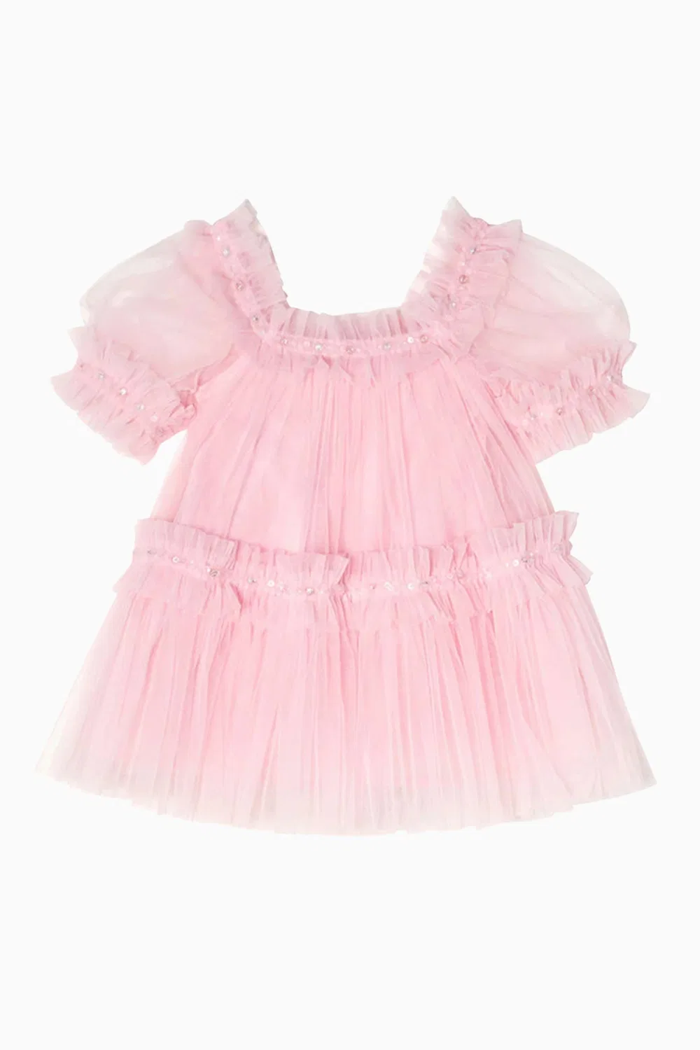 Платье с длинным рукавом из фатина Angel Tulle Tutu Du Monde — фото 2
