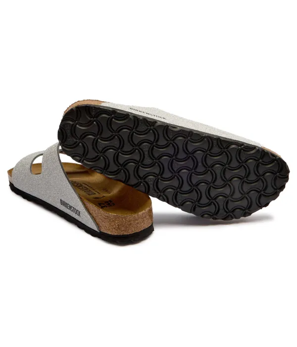 Тапочки Arizona Syn Narrow fit Birkenstock, серый — фото 4