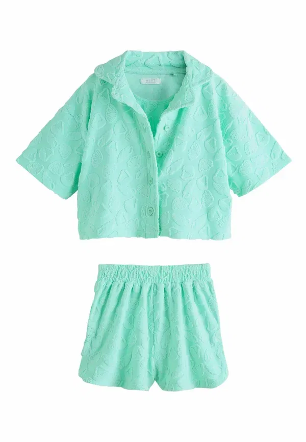 Комплект: шорты и топ, Polyester, Next, mint green, зеленый
