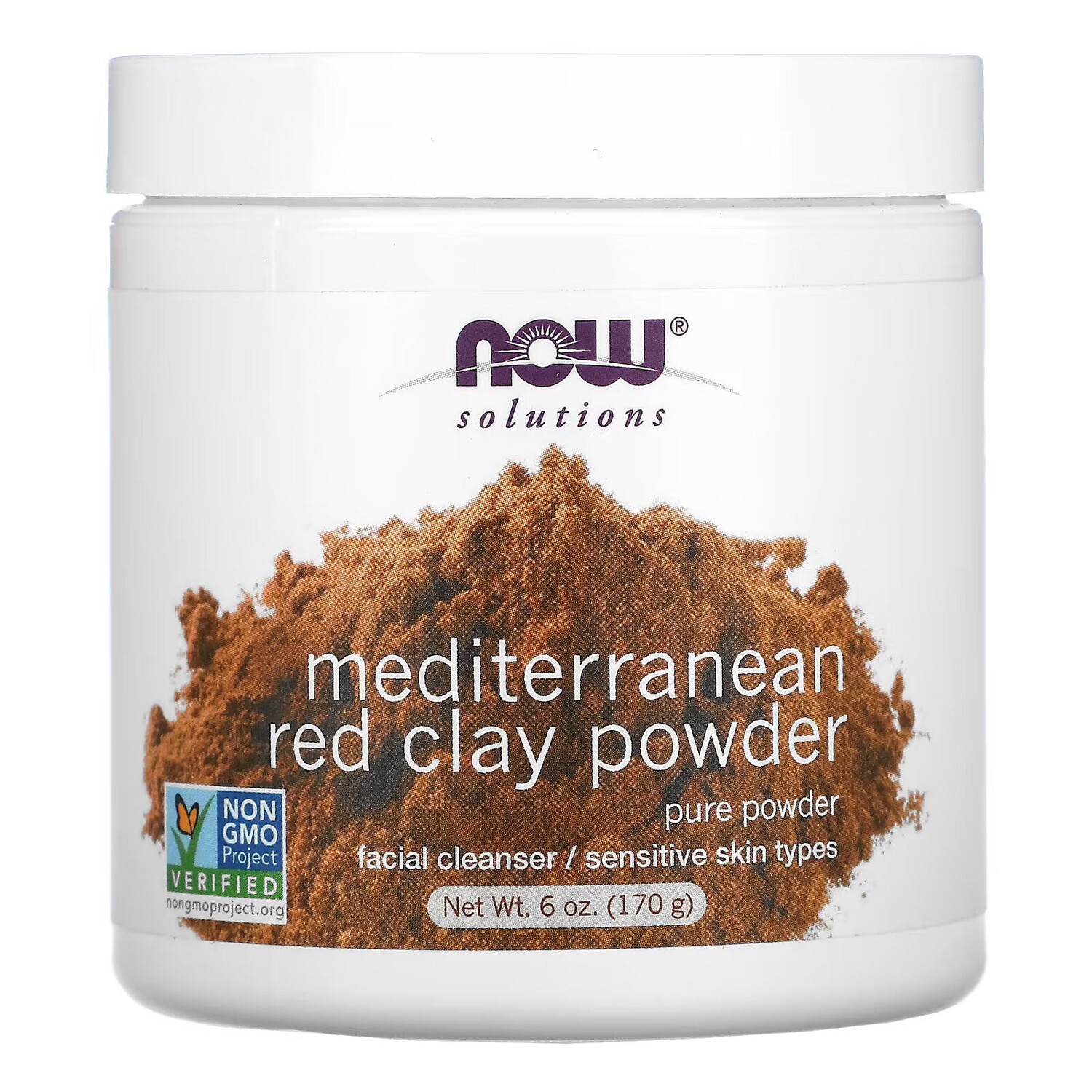 

NOW Foods, Solutions, средиземноморская красная глина в порошке, 170 г
