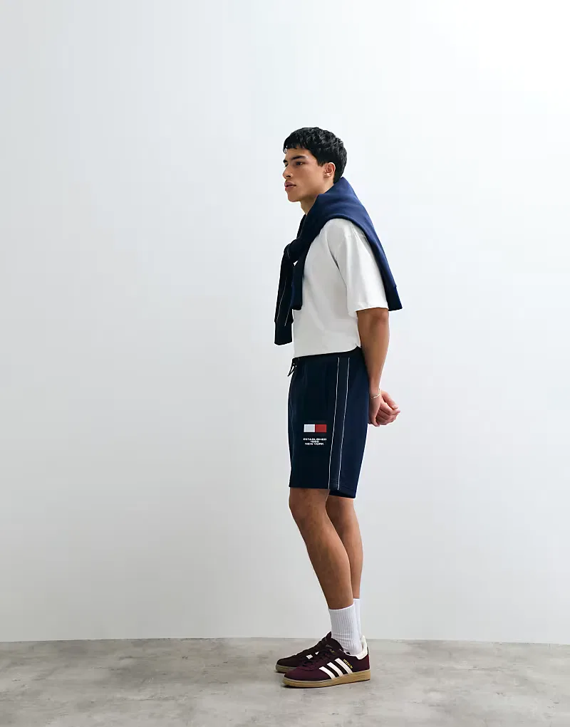 Шорты Tommy Hilfiger World Cup, темно-синий — фото 4