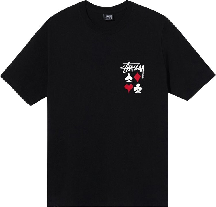 

Футболка Stussy Full Deck 2 Tee 'Black', черный