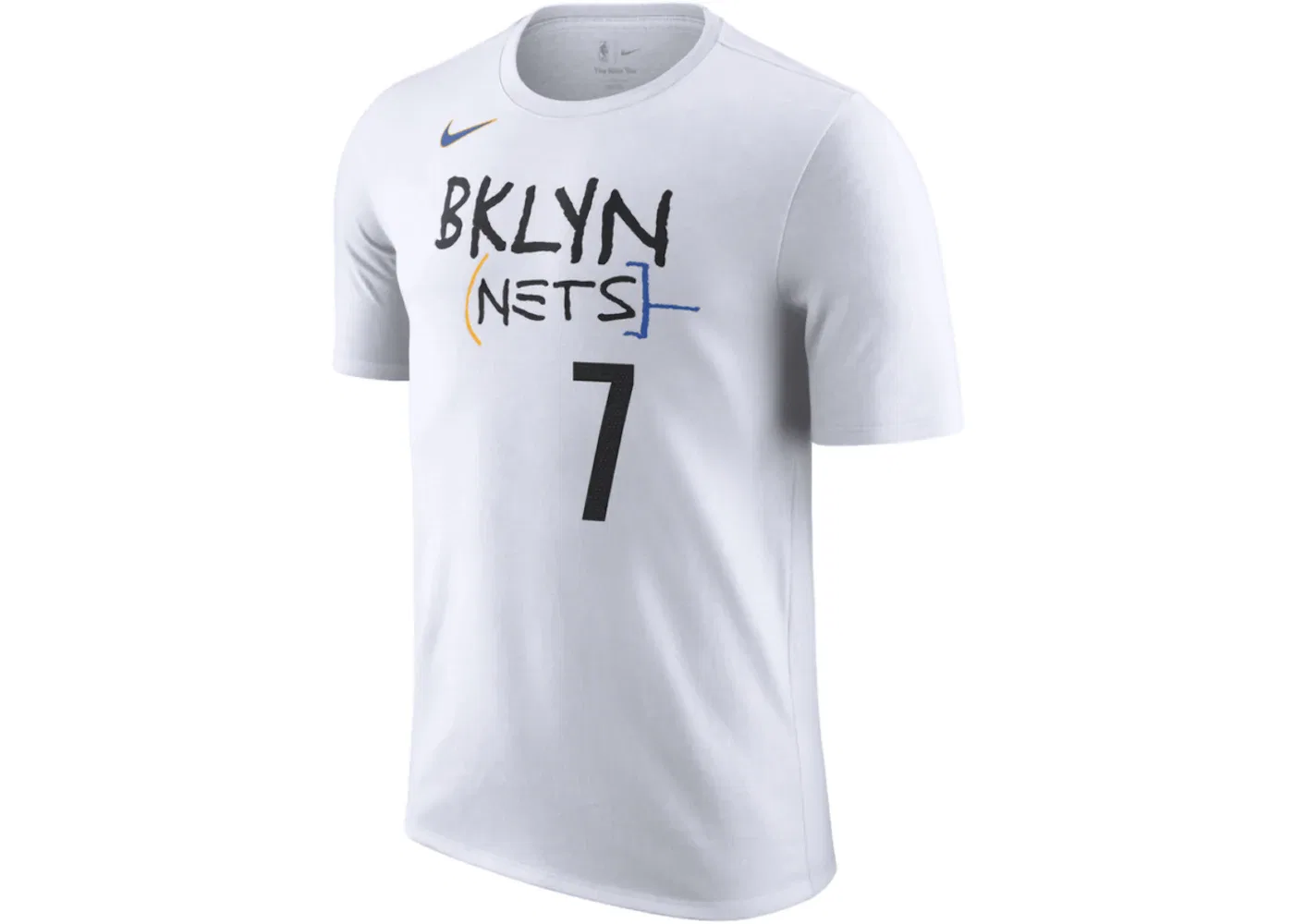Мужская футболка Nike NBA Brooklyn Nets Kevin Durant City Edition T-Shirt, White