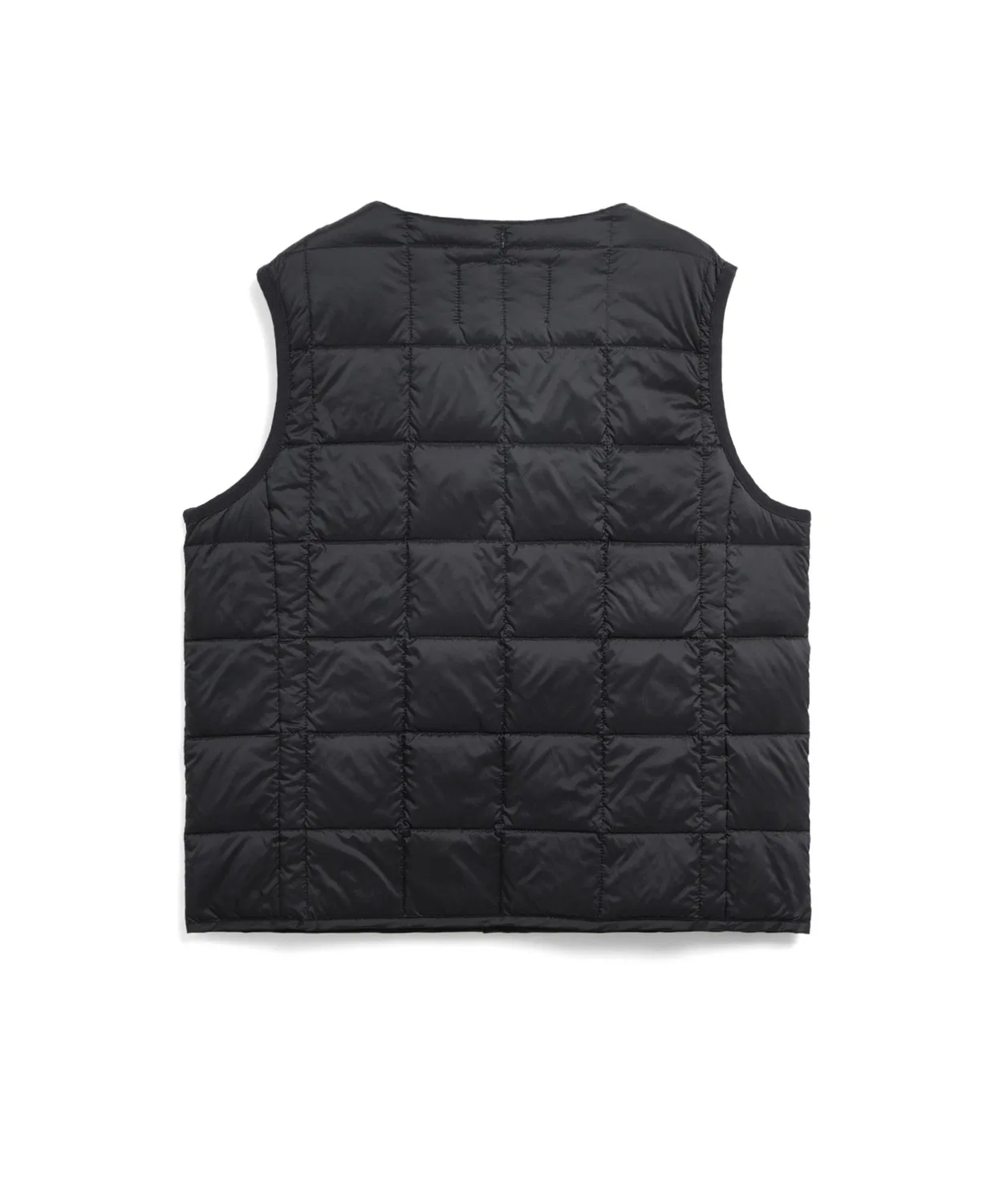 Детский утепленный жилет с воротником-стойкой TAION Basic Crew Neck Inner Down Vest, Sand Beige — фото 3