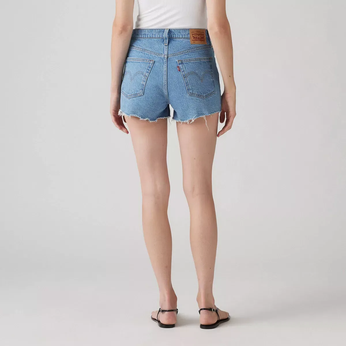 Женские шорты с высокой посадкой джинсовые 501 Original Fit Levi's, Multiple Choice — фото 3