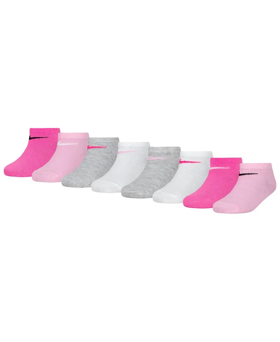 Комплект носков Nike, 8 пар, Pink/Multi