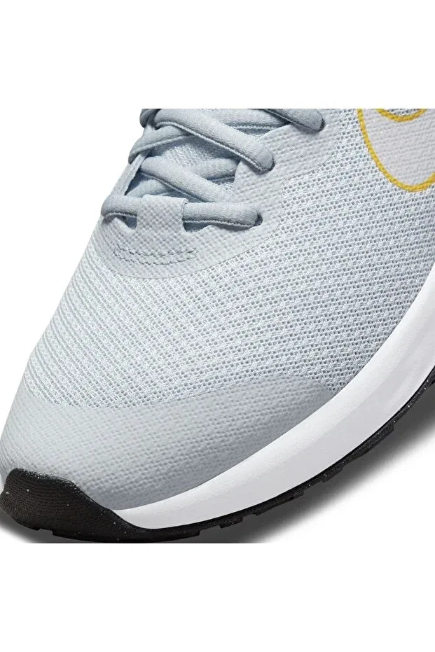 Детские кроссовки для девочек с принтом Revolution 6 Road Running (GS) Sneakers Nike, Ice Blue — фото 2