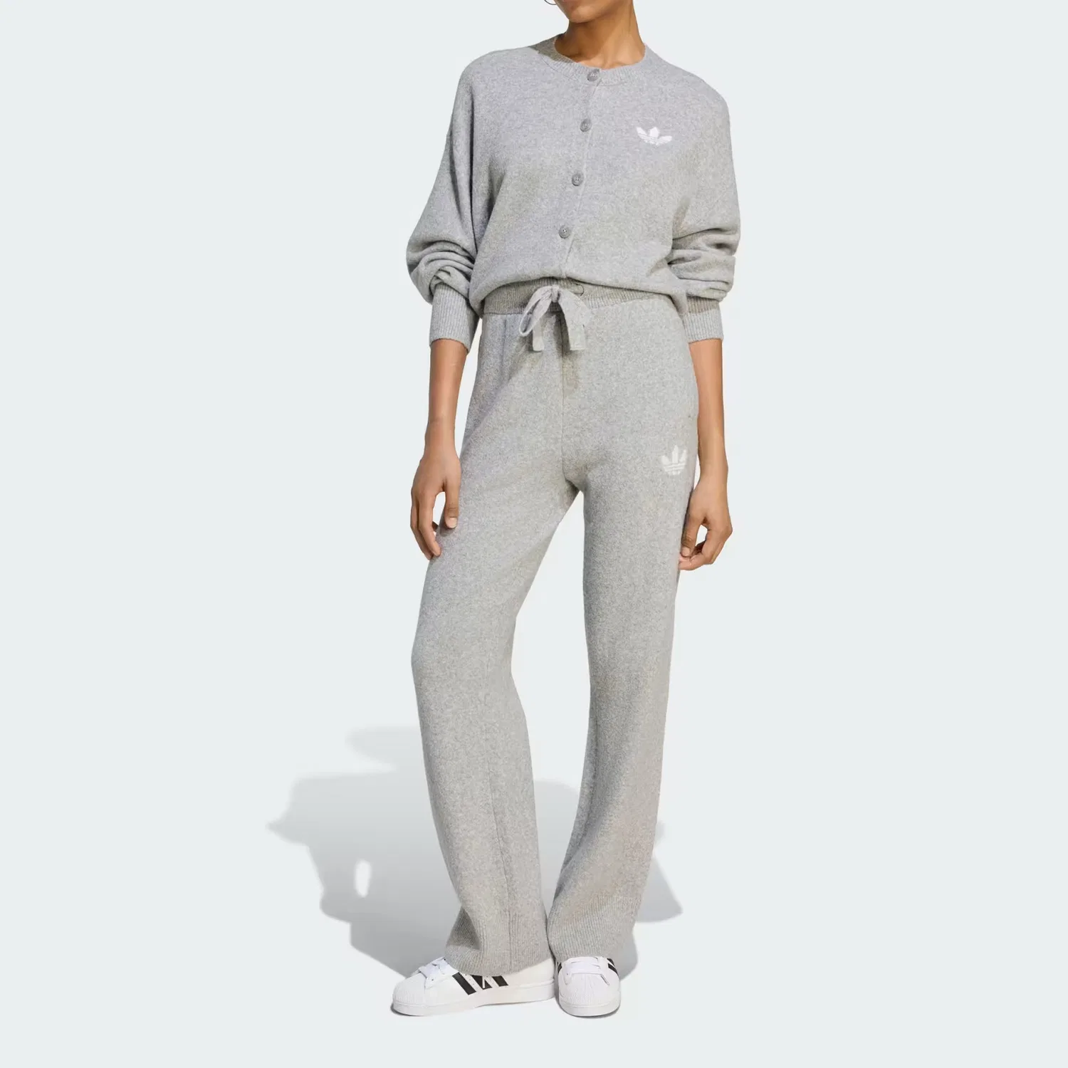 Женские повседневные брюки Adidas Originals, Medium Gray Heather — фото 3