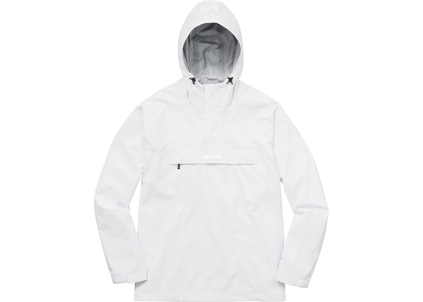 Мужская куртка-анорак с проклеенными швами Supreme Anorak, White