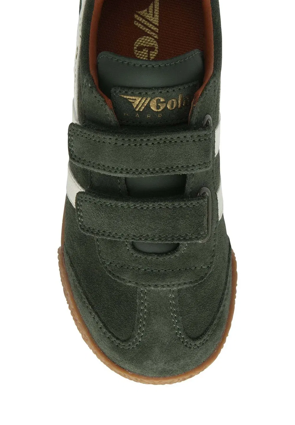 Ремень для крепления корзины - кроссовки Gola, Dark Khaki/Off White/Moody Orange — фото 4