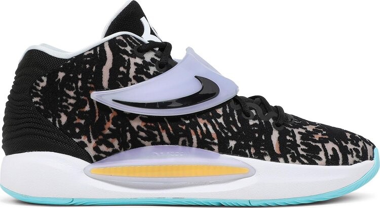 

Кроссовки Nike KD 14 'Black White', черный