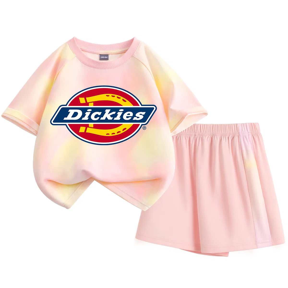 Детский спортивный костюм с круглым вырезом Dickies, Yellow