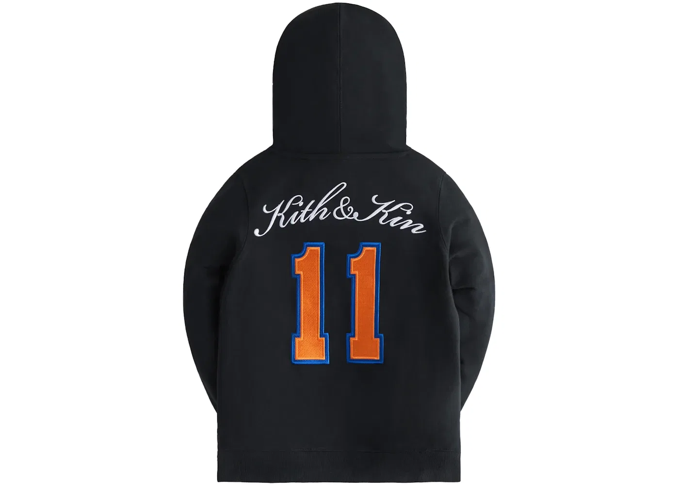 Детская худи с принтом Kith New York Knicks City Never Sleeps, Black — фото 2