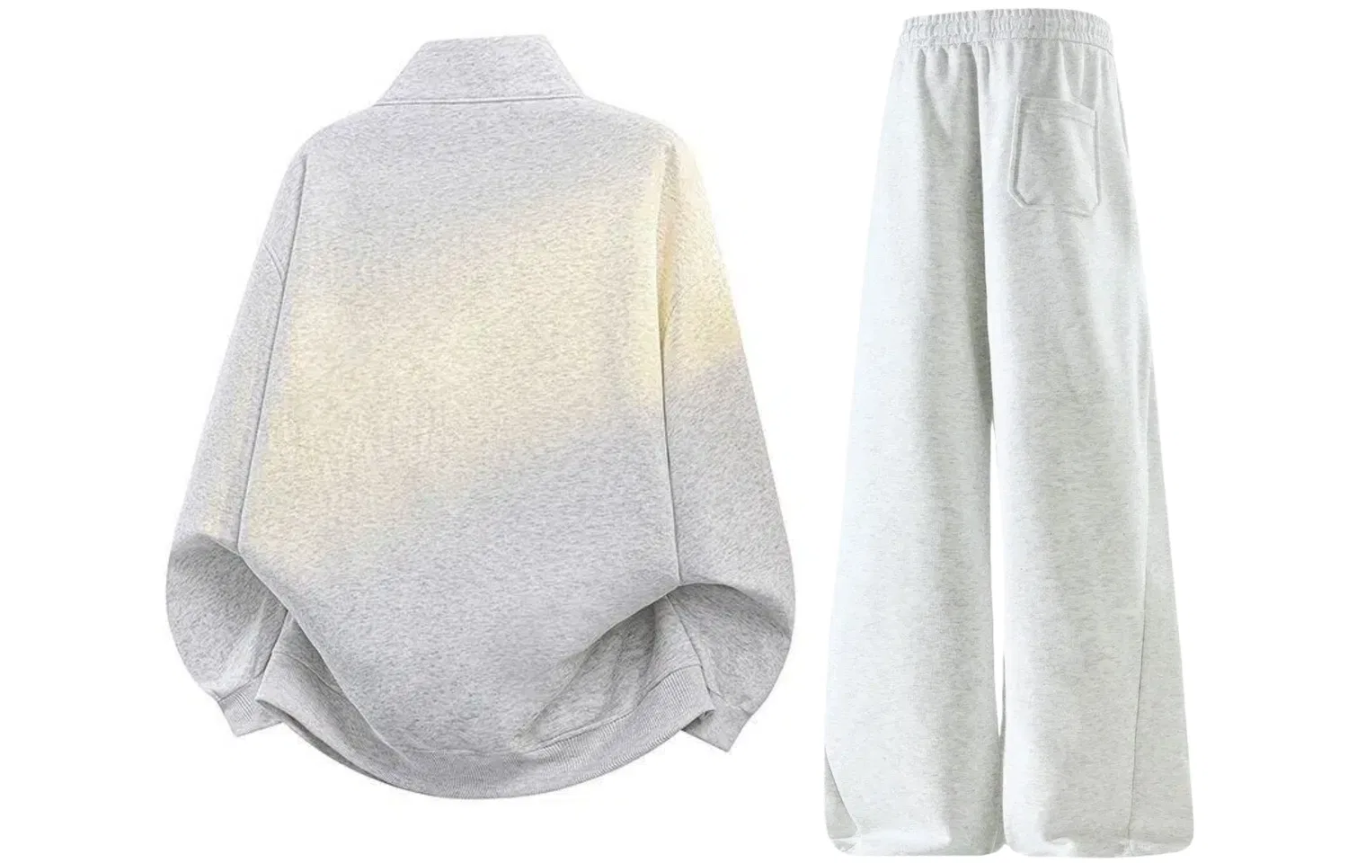 Детский комплект толстовки с воротником-стойкой и брюк Sweatshirt Sets, GWAF, Navy Blue Top/Dark Blue Pants — фото 4