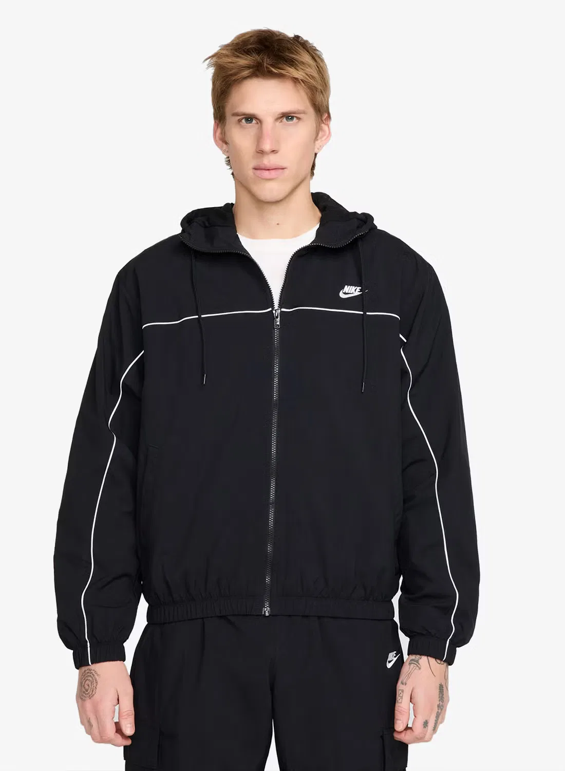 Куртка с длинным рукавом Club Athlete Nike, черный